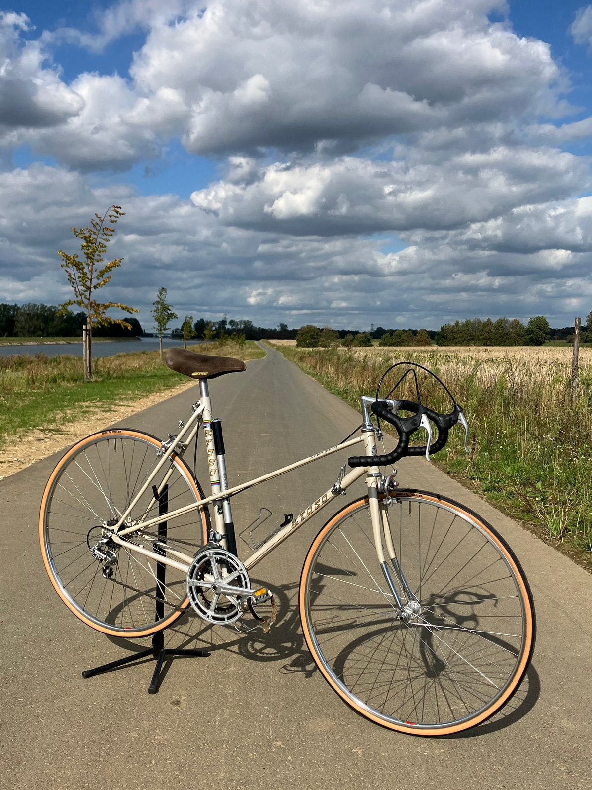 Kyoso mixte racefiets (vintage retro Eroica), 55 tot 59 cm, Ophalen