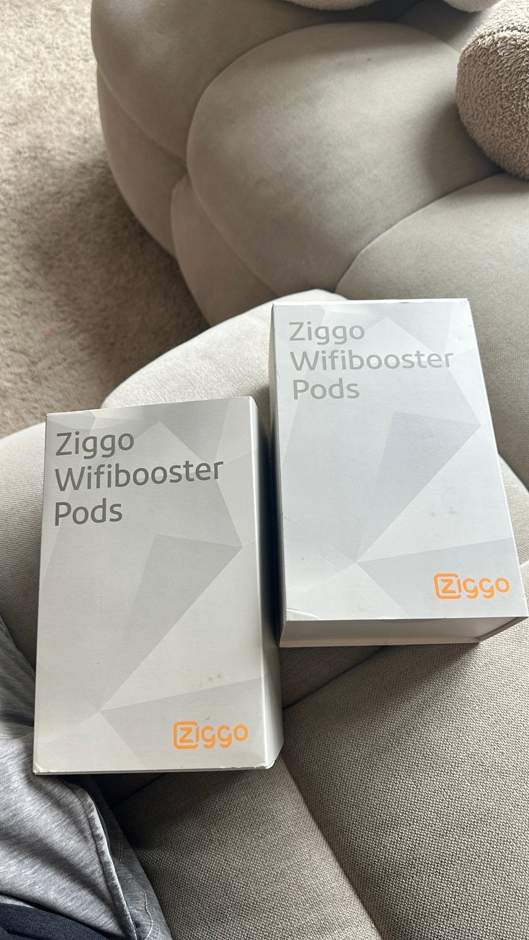 Ziggo Wifibooster Pods (4 stuks), Computers en Software, WiFi-versterkers, Ophalen of Verzenden, Zo goed als nieuw