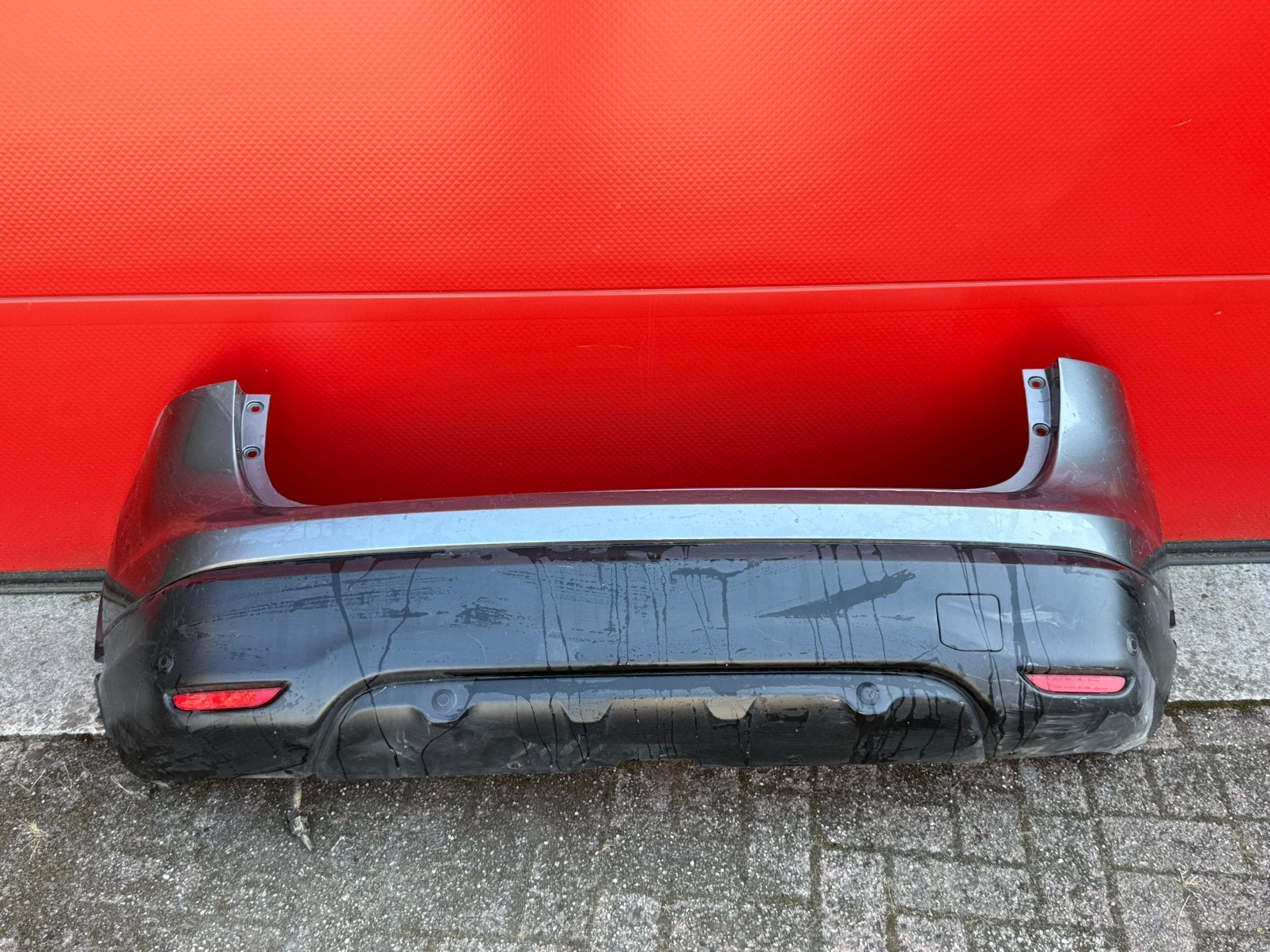 Nissan Qashqai J11 achterbumper compleet PDC parkeersensoren, Ophalen, Gebruikt, Achter, Bumper