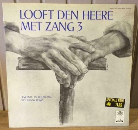#8 LP Looft Den Heere met zang deel 3, Ophalen of Verzenden, Zo goed als nieuw, 12 inch, LP
