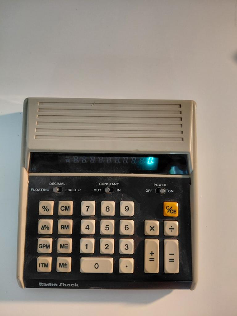 Radio Shack  model EC-2001, Ophalen of Verzenden