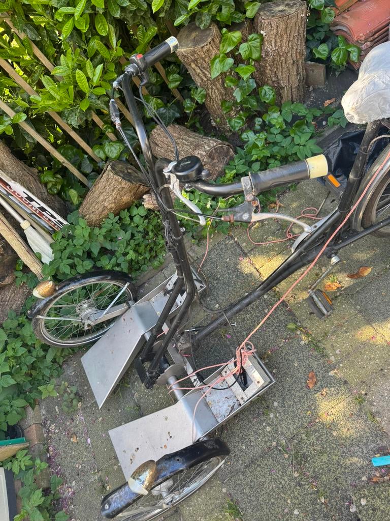 Rolstoel fiets, Ophalen, Gebruikt
