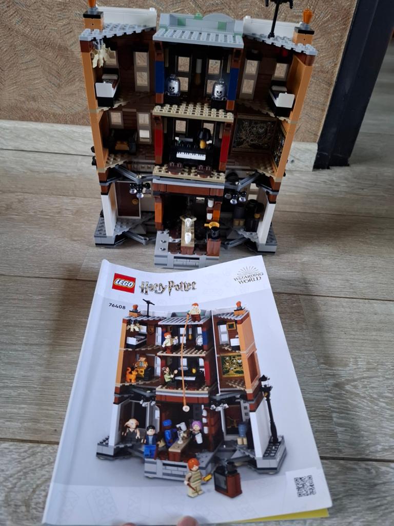 LEGO Harry Potter 76408 Grimboudplein 12, Compleet, Gebruikt, Lego, Harry Potter
