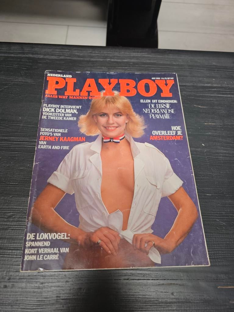 Playboy Nederland Mei 1983 - Ellen uit Eindhoven, Ophalen of Verzenden, Gelezen, Overige typen
