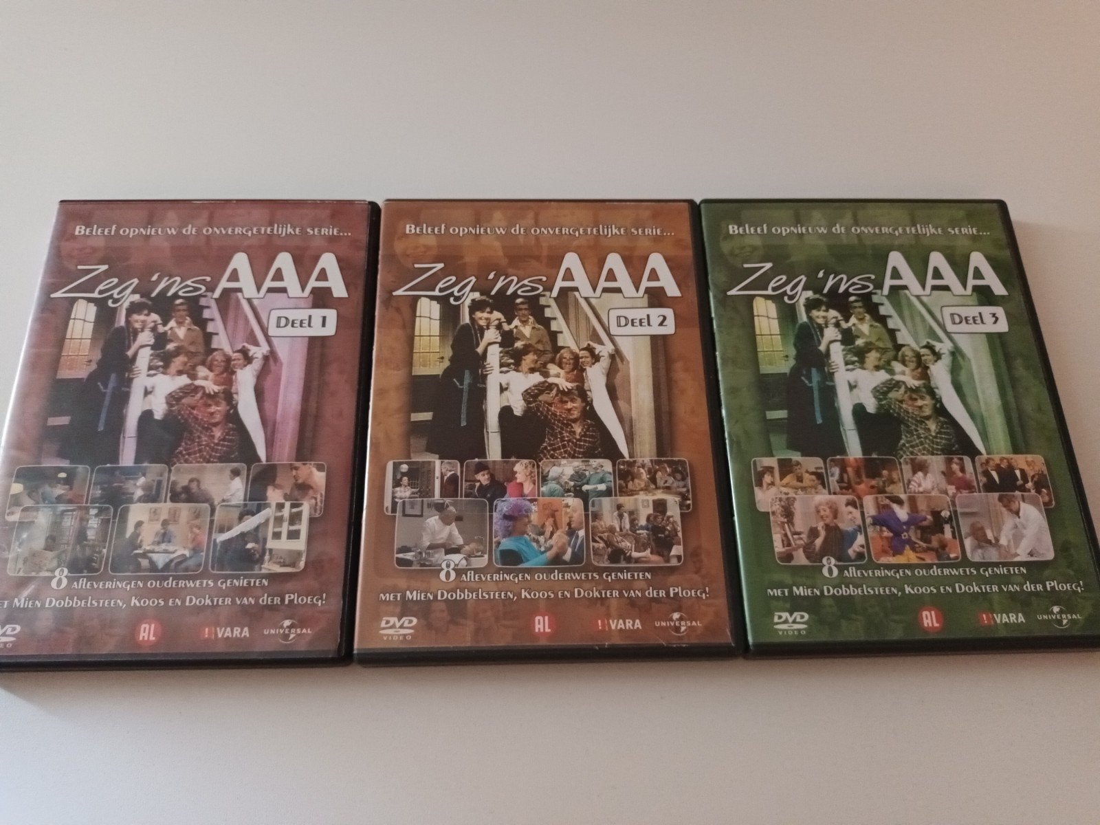 dvd zeg een's Aaa, Cd's en Dvd's, Dvd's | Tv en Series, Verzenden, Zo goed als nieuw