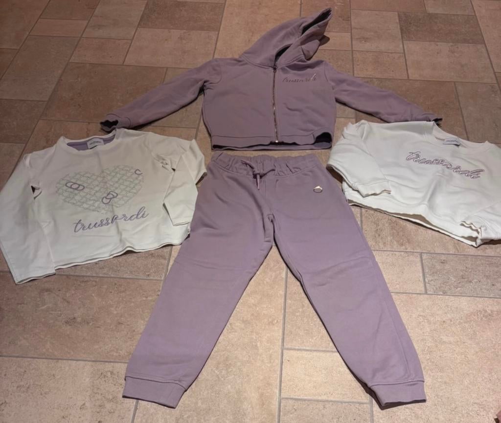 Trussardi 4 delig setje maat 116 orgineel, Kinderen en Baby's, Kinderkleding | Maat 116, Meisje, T, T, Ophalen of Verzenden