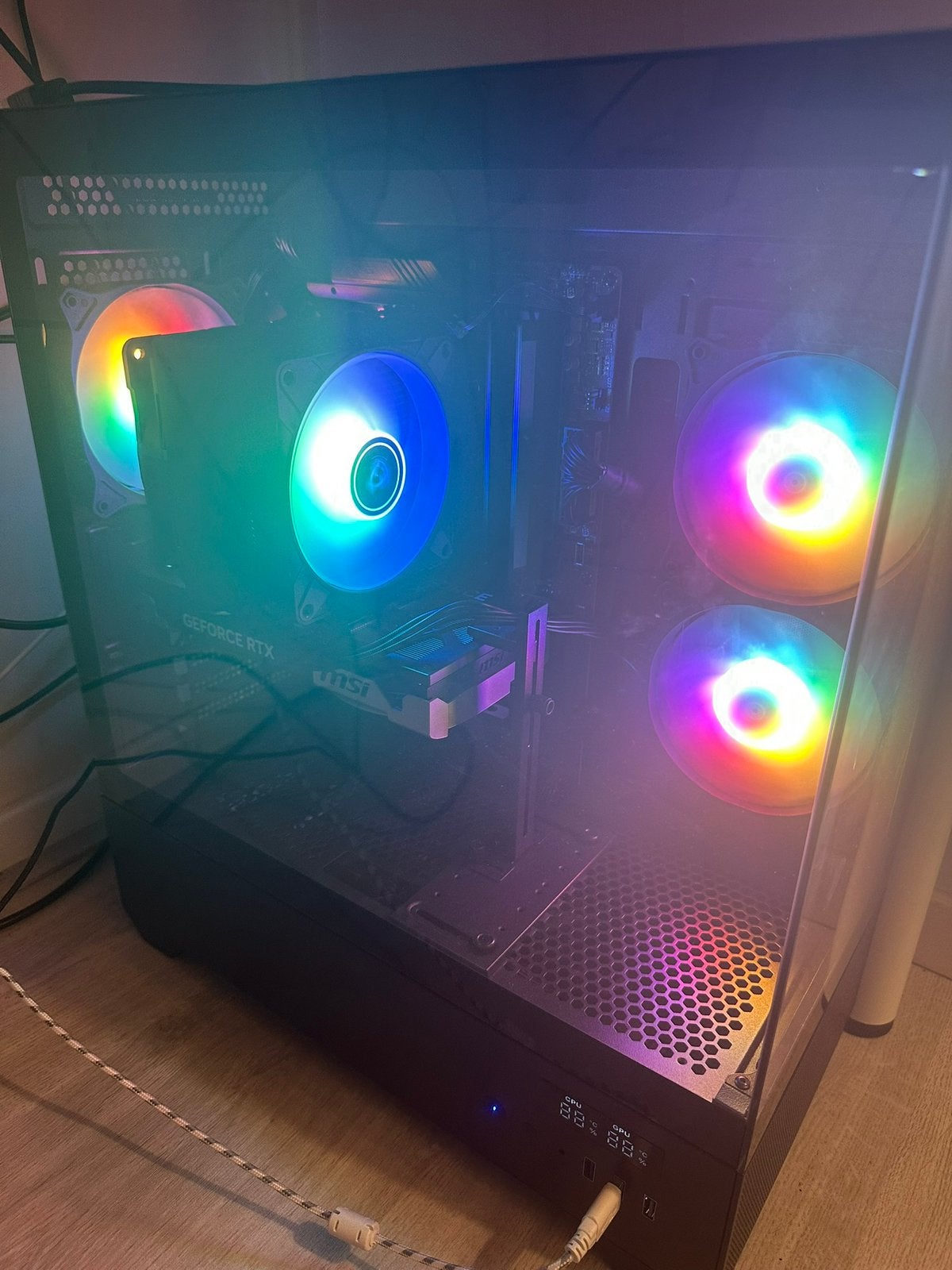 Gaming Pc RTX 5060 ti + Ryzen 7800x3D | 32Gb DDR 5 | 1TB, 32 GB, Ophalen of Verzenden, Zo goed als nieuw, Gaming