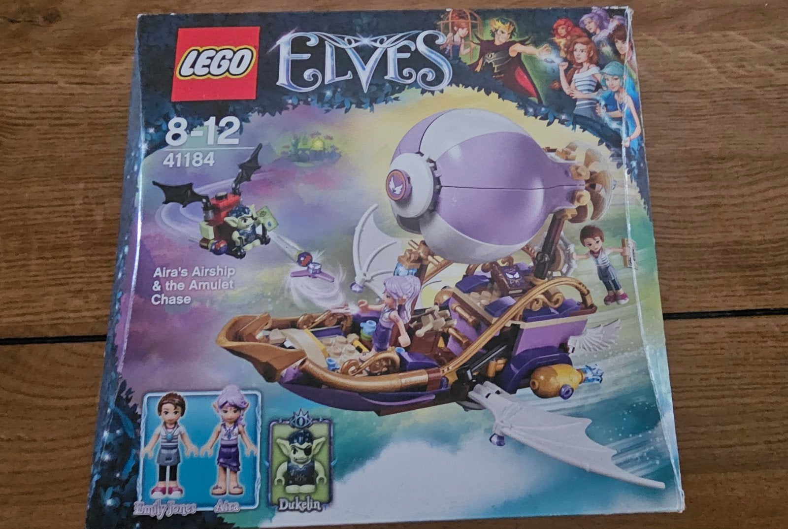 LEGO Elves 41184 Aira's Luchtschip & Amulet Achtervolging, Gebruikt, Overige thema's, Lego, Ophalen of Verzenden
