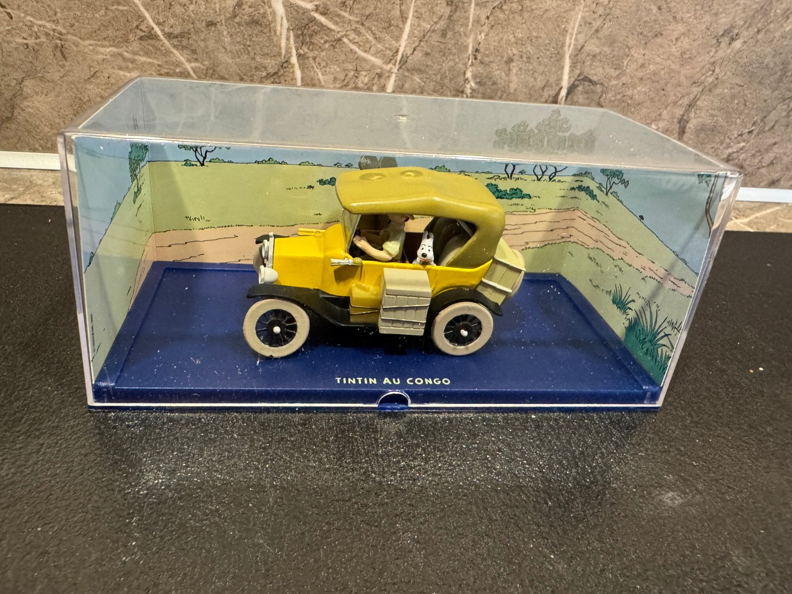 Zeldzame Kuifje Modelauto: Ford T uit 'Kuifje in Afrika', Verzamelen, Ophalen of Verzenden, Kuifje, Zo goed als nieuw, Beeldje of Figuurtje