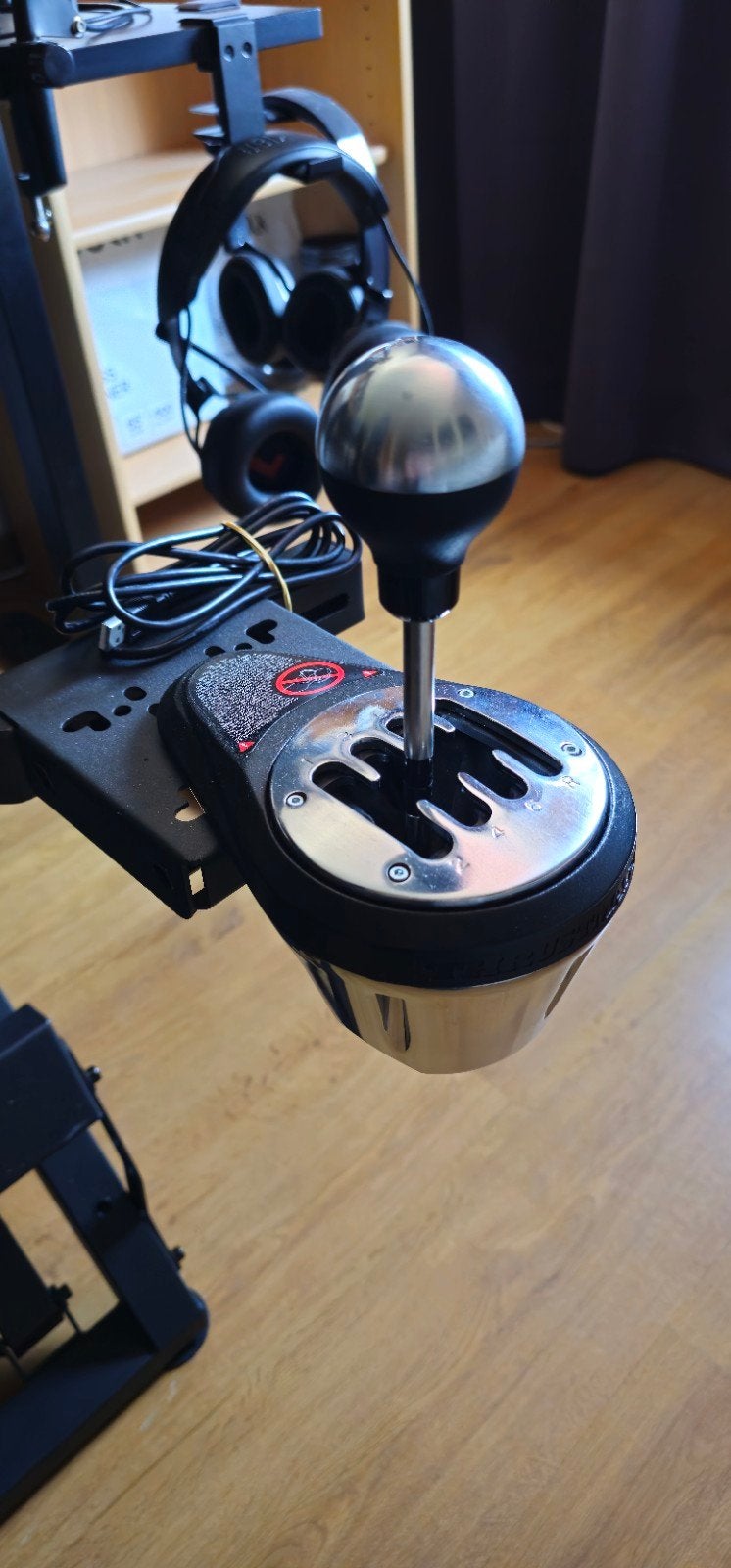 Thrustmaster Th8a, 1 speler, Eén computer, Ophalen of Verzenden, Zo goed als nieuw