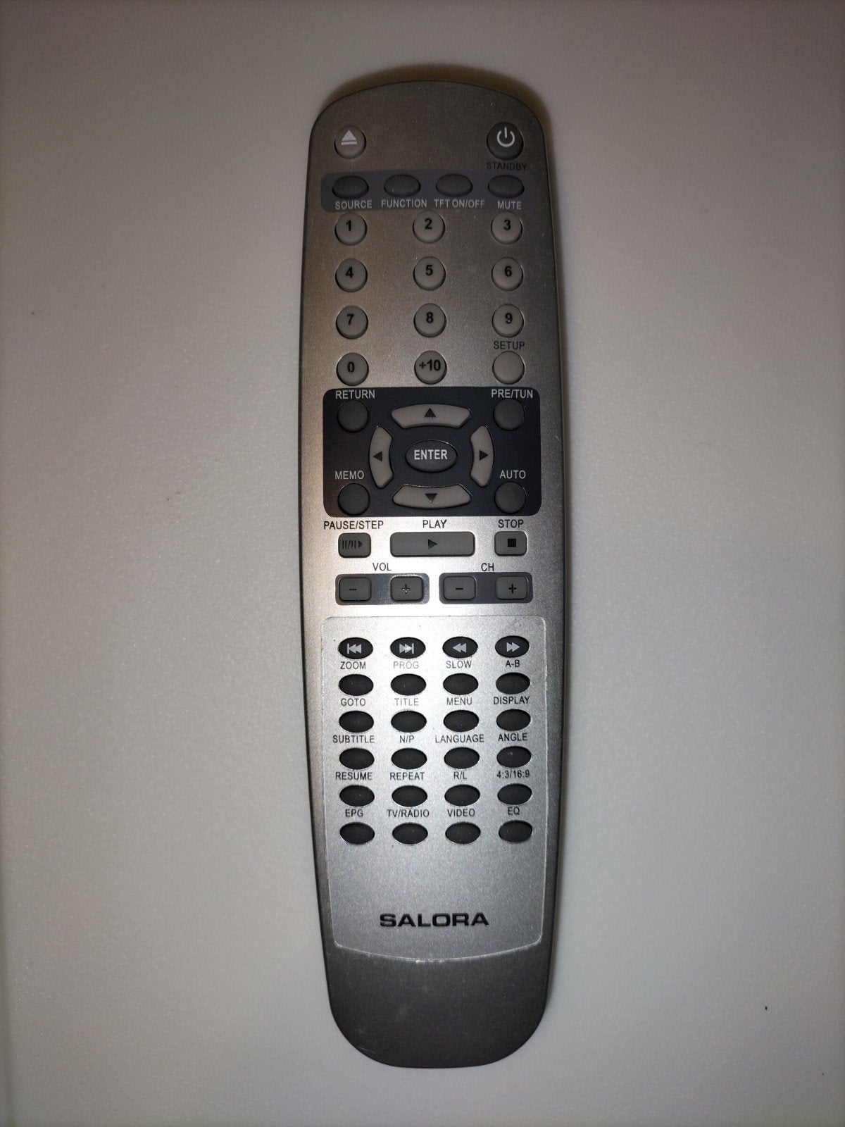 Afstandsbediening Salora HS7051LCD, Gebruikt, Tv, Ophalen of Verzenden, Origineel
