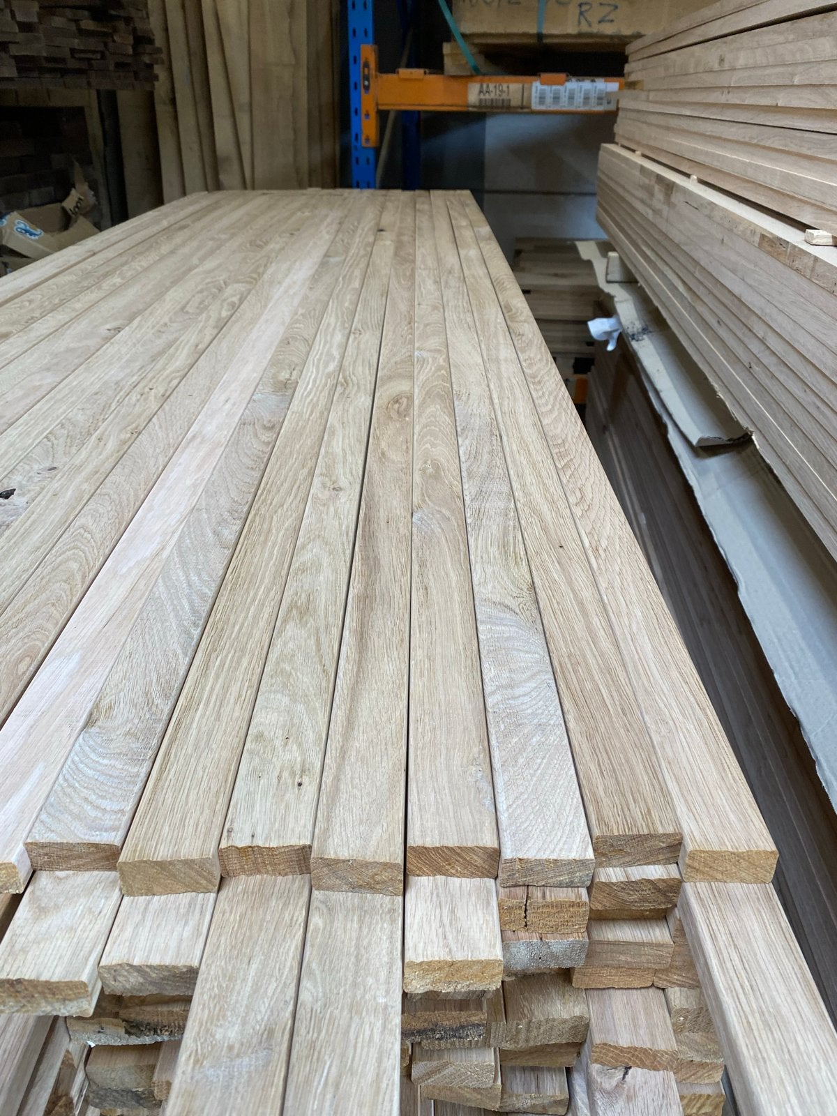 Eiken latten 50x20 mm - Diverse lengtes 150/250cm