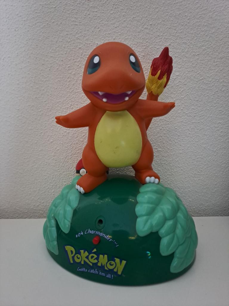 Hele mooie Charmander pokemon vintage pop met geluid!!, Ophalen of Verzenden, Zo goed als nieuw