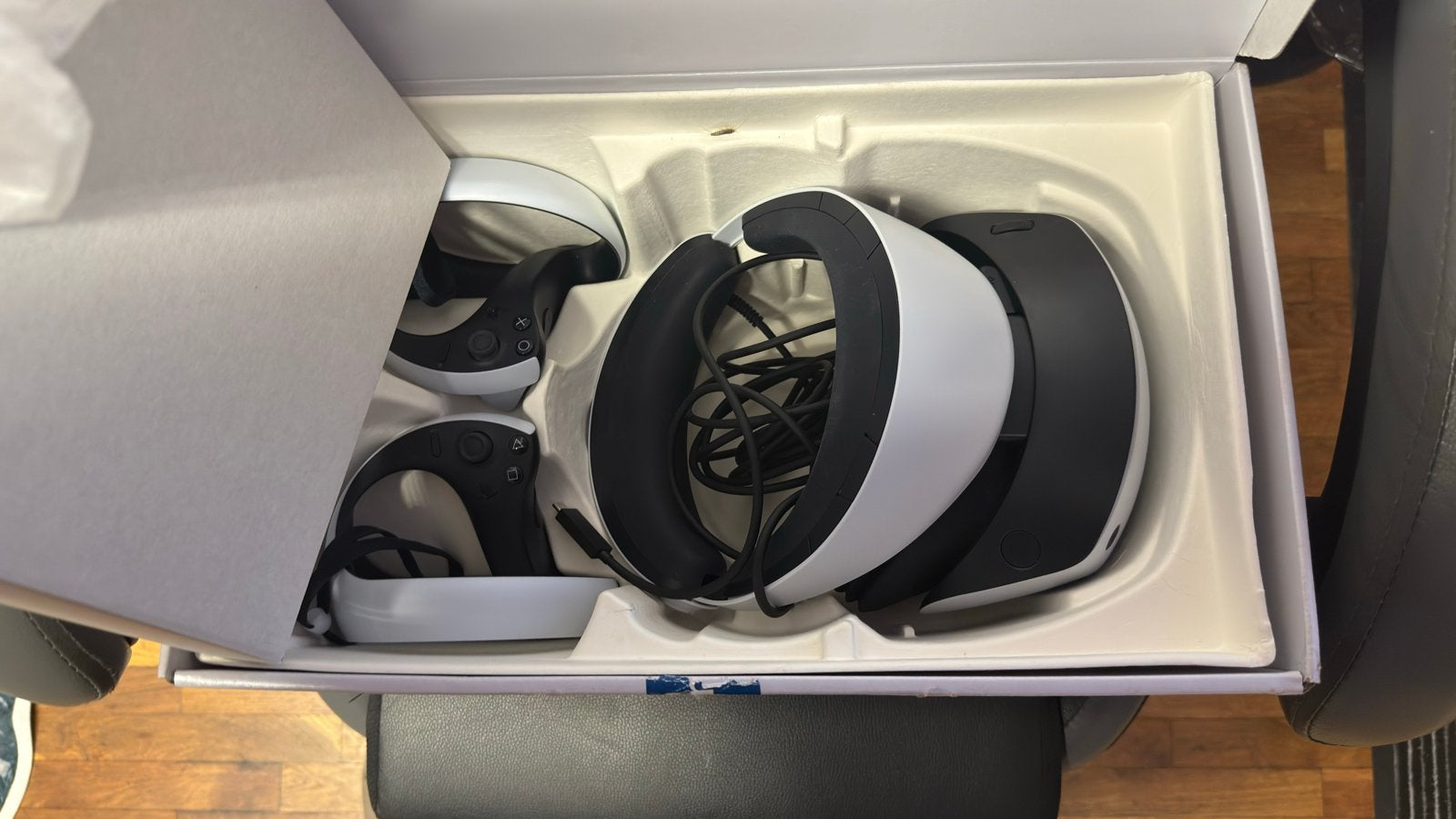 Sony PlayStation VR2 met PC adapter - ZONDER OORDOPJES, Ophalen, Zo goed als nieuw, VR-bril, Sony PlayStation