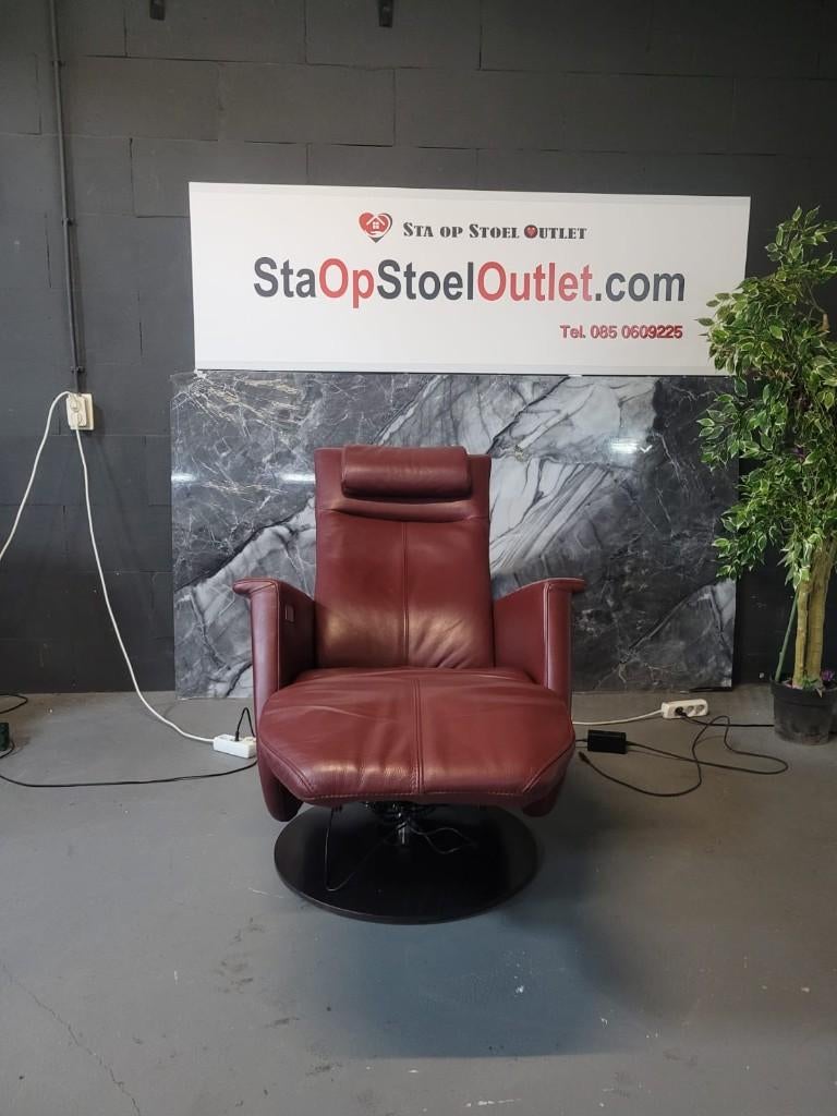 Staopstoel Prominent Toscana op accu met tiptoetsen, Minder dan 75 cm, Leer, Ophalen of Verzenden, Zo goed als nieuw
