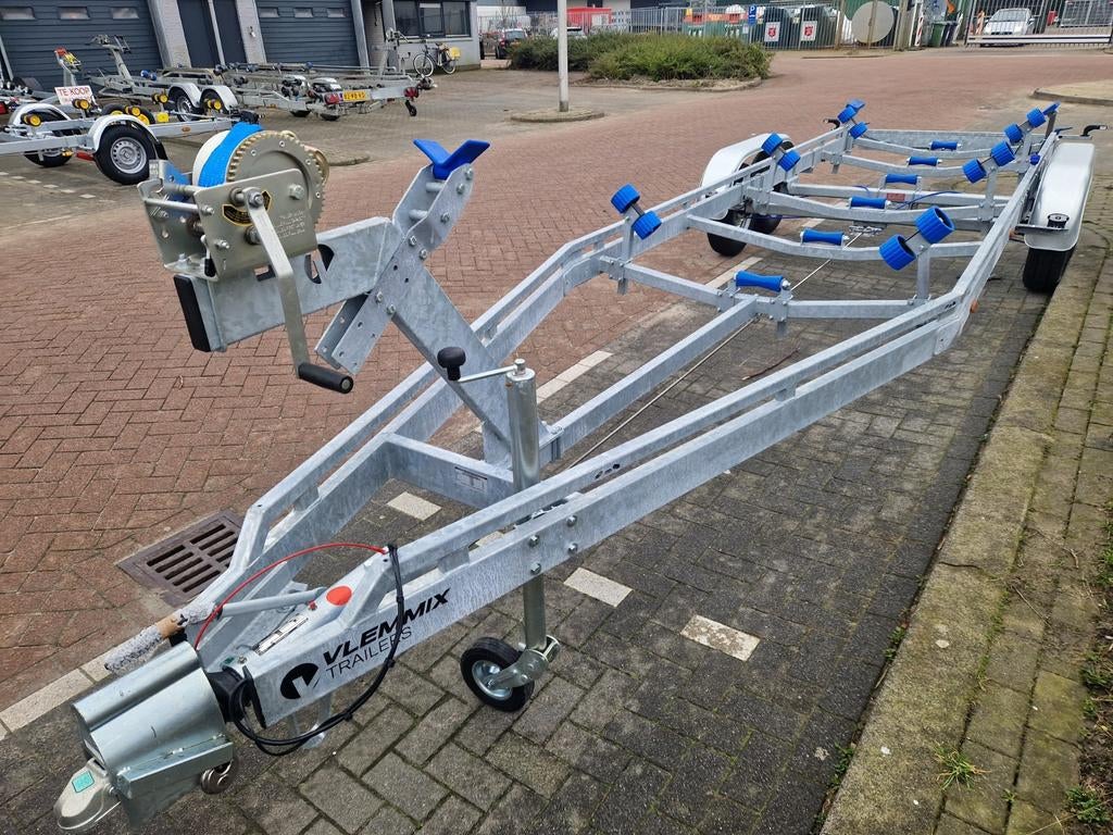 Vlemmix tandemas trailer 2700/780 nieuw uit voorraad, 1500 tot 3000 kg, 6 tot 9 meter, Overige typen, Nieuw