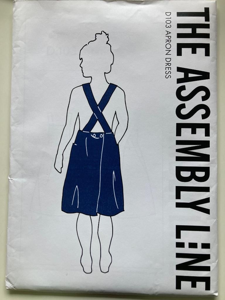 The Assembly Line apron dress, schort jurk, overgooier, Overige merken, Overige typen, Vrouw, Nieuw