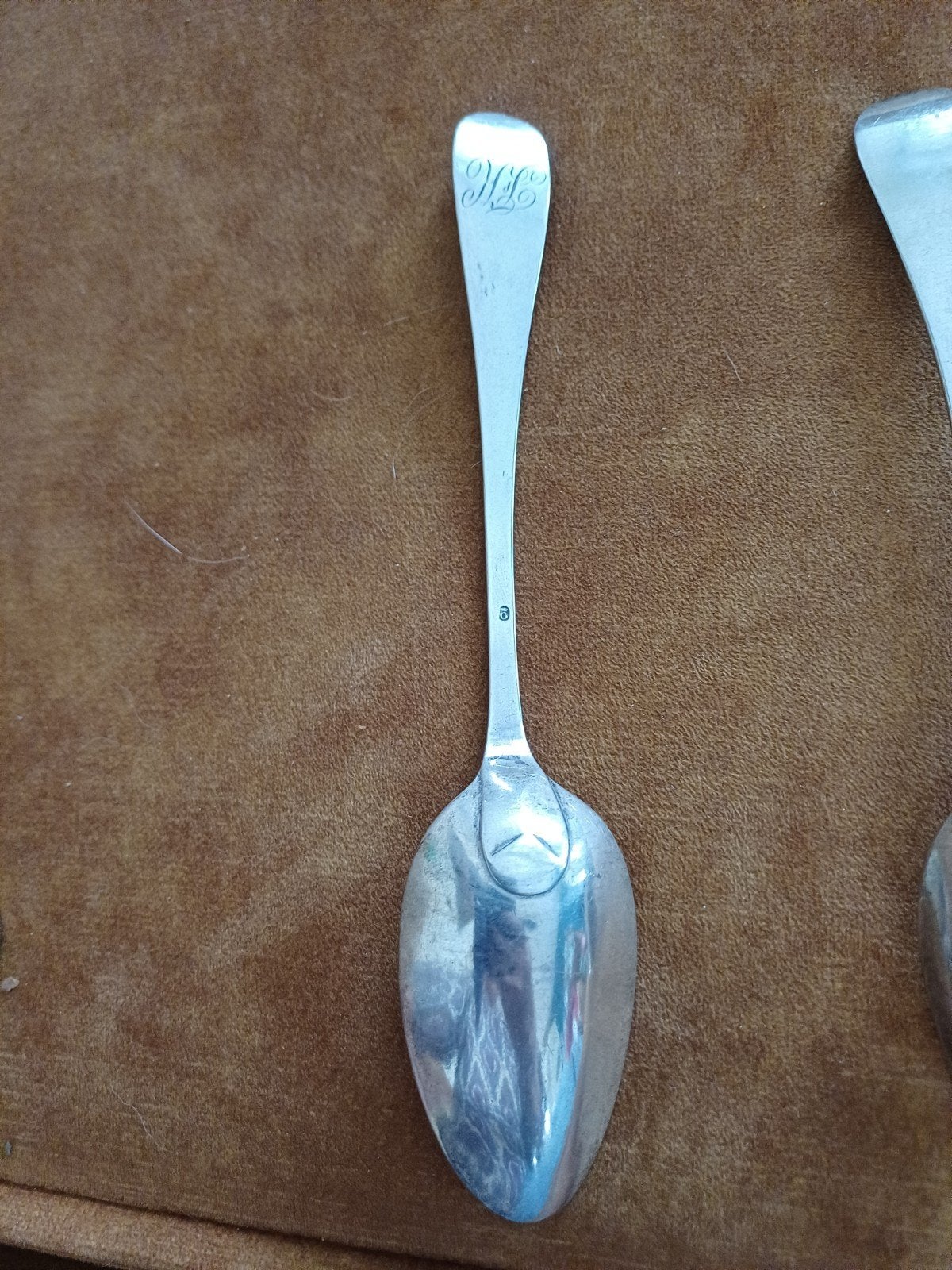 Antieke Zilveren Lepel 1807 met Gekroonde O, Antiek en Kunst, Ophalen of Verzenden