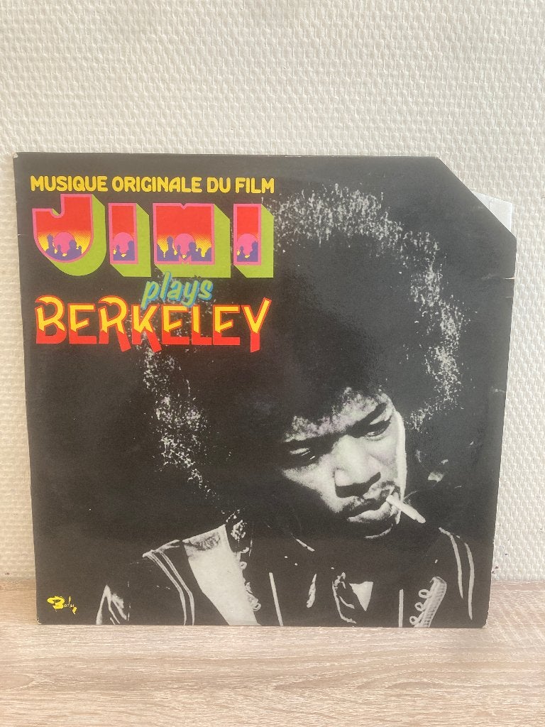Jimi Hendrix - Jimi plays Berkeley Franse soundtrack LP, LP, Gebruikt, Ophalen of Verzenden, 12 inch