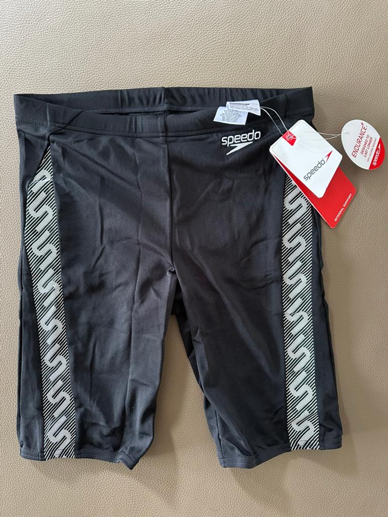 Speedo Endurance+ Zwemshort - Zwart met print, Ophalen of Verzenden, Maat 46 (S) of kleiner, Zwart, Zwemshort