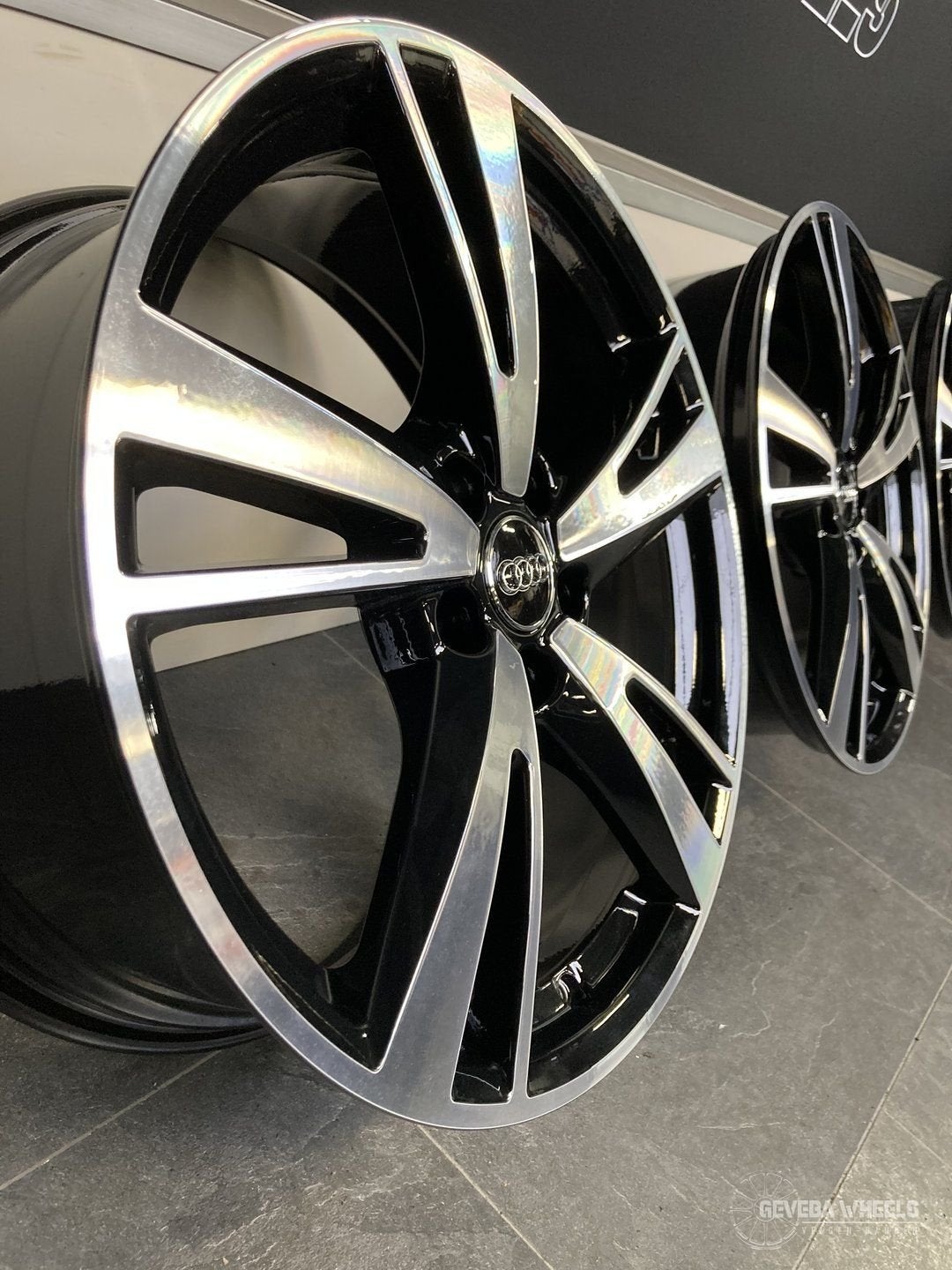 19” originele Audi A3 S3 8P 8V 8Y ‘Blade’ velgen 5x112  8V0, 19 inch, Gebruikt, Velg(en), -