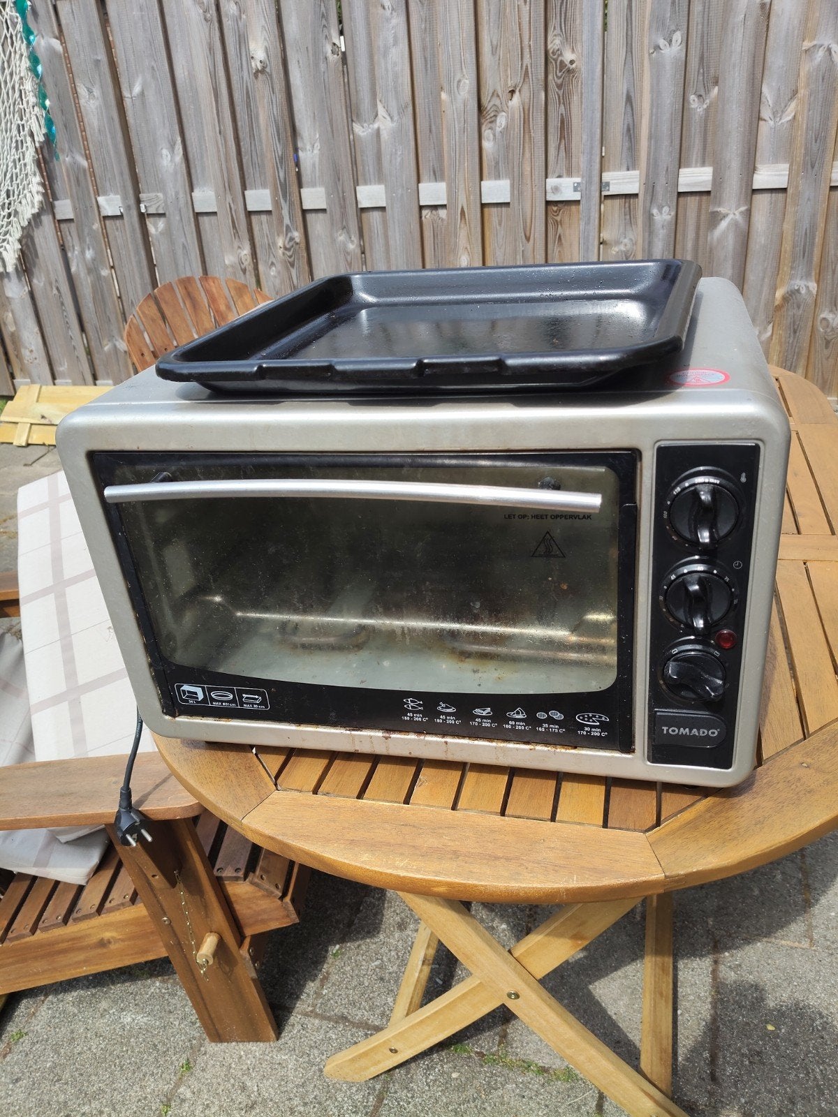 Tomado Mini-oven - Compact en Functioneel, Ophalen, Minder dan 45 cm, Minder dan 45 cm, Vrijstaand
