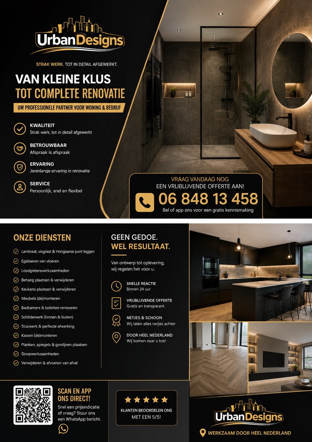 UrbanDesigns voor kleine & grote klussen (klusjesman)