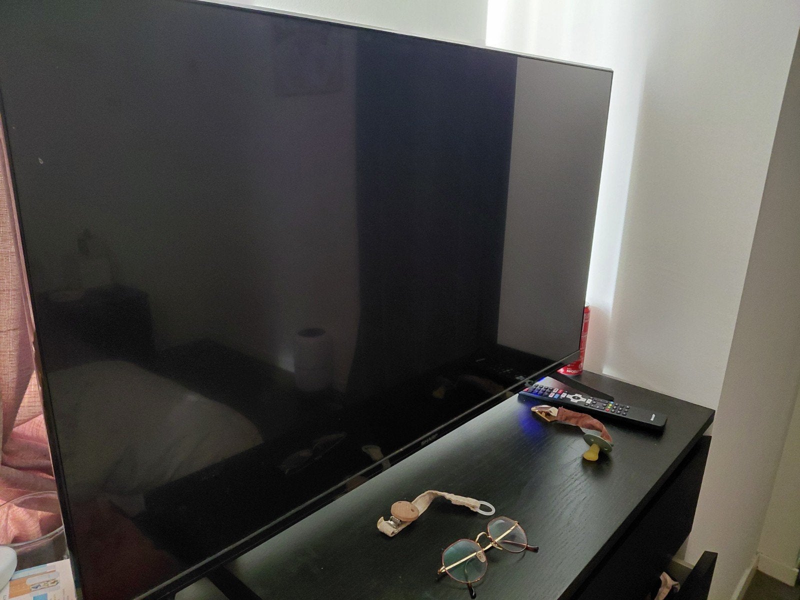 Sharp TV 39 inch, Ophalen, Gebruikt, 80 tot 100 cm, Sharp
