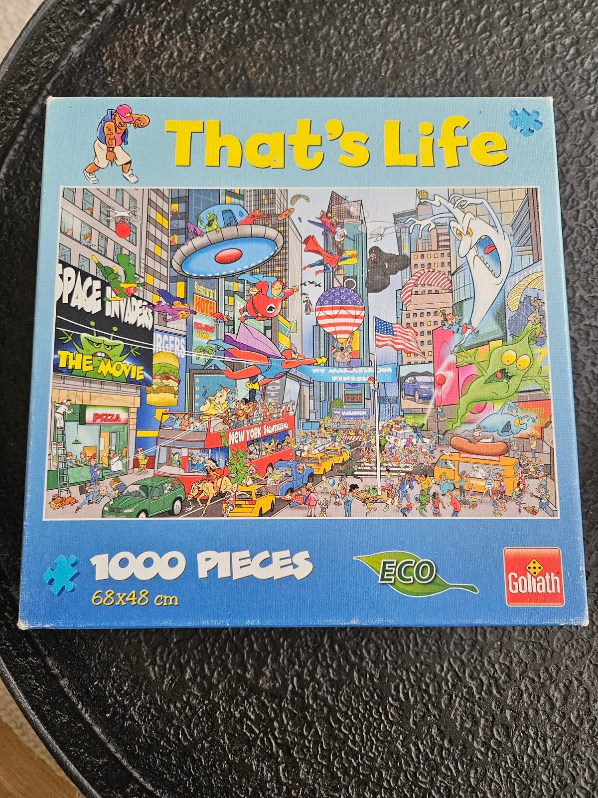 That's Life legpuzzel 1000 stukjes - Goliath, Ophalen of Verzenden, 500 t/m 1500 stukjes, Gebruikt, Legpuzzel