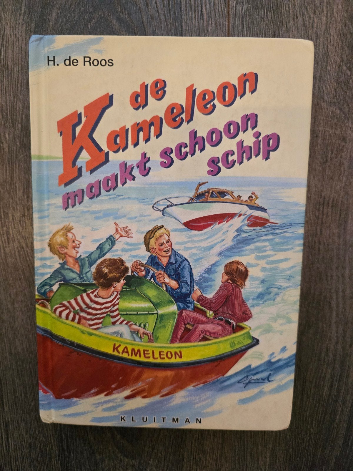 De Kameleon maakt schoon schip - H. de Roos, Ophalen, Gelezen, H. de Roos, Fictie algemeen