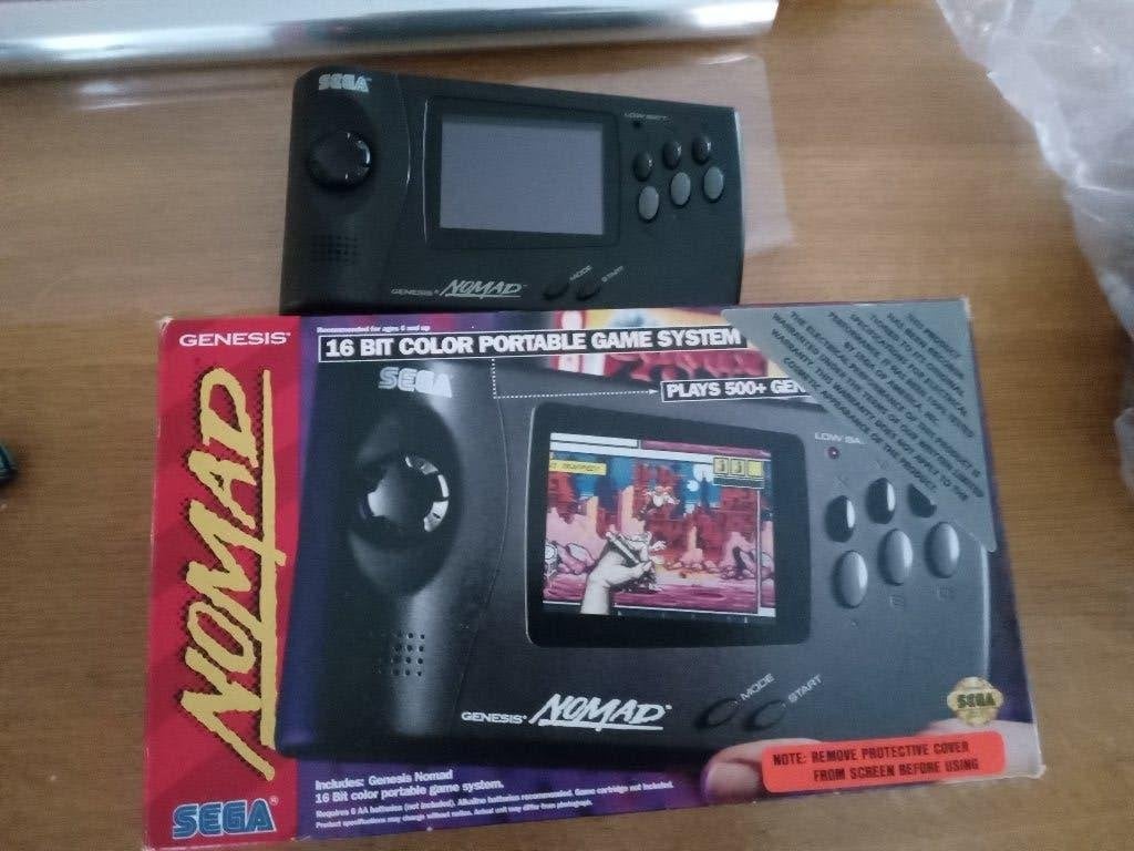 Sega Nomad, Spelcomputers en Games, Ophalen of Verzenden, Zo goed als nieuw, Met 1 controller, Mega Drive