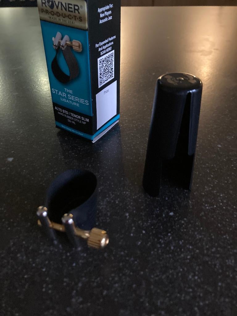 saxofoon rietbinder te koop, Ophalen of Verzenden, Zo goed als nieuw, Alt