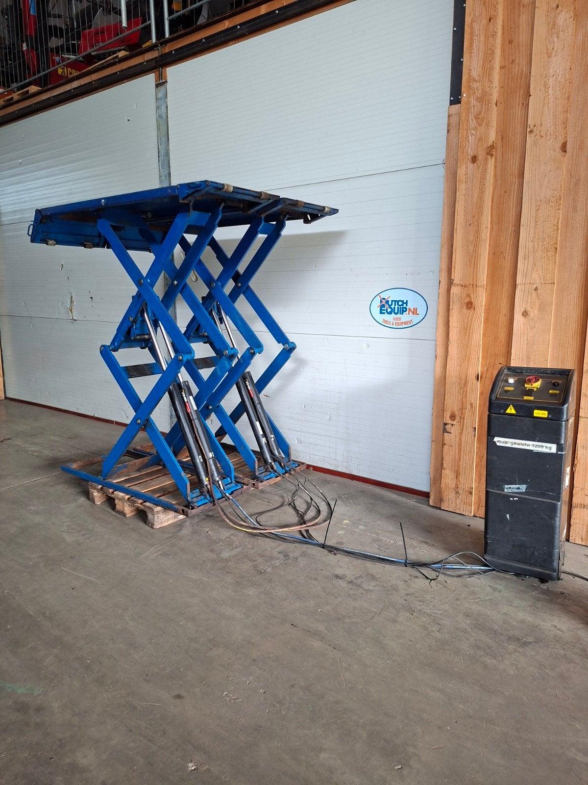 Hefbrug schaar OMA 3200 kg Schaarhefbrug, Auto diversen, Autogereedschap, Ophalen