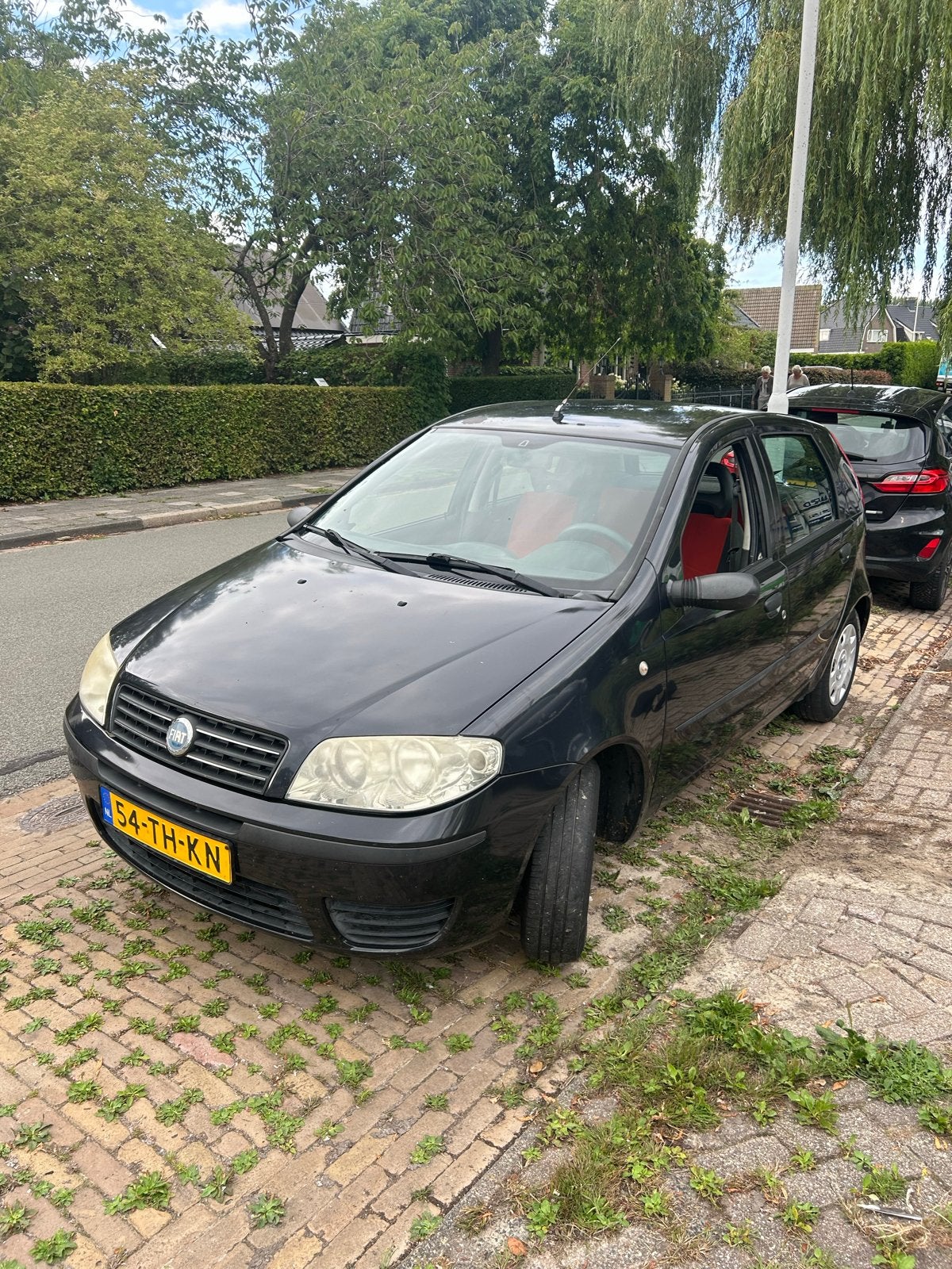 Fiat Punto 1.2 5DR 2006 Zwart, Auto's, Voorwielaandrijving, 4 cilinders, 850 kg, 400 kg