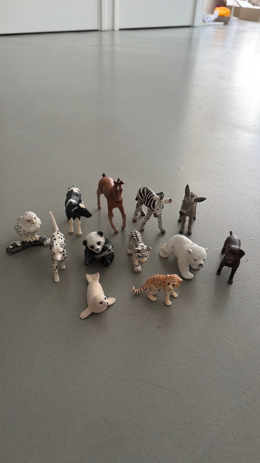 Schleich dieren baby 12 stuks, Ophalen of Verzenden, Zo goed als nieuw