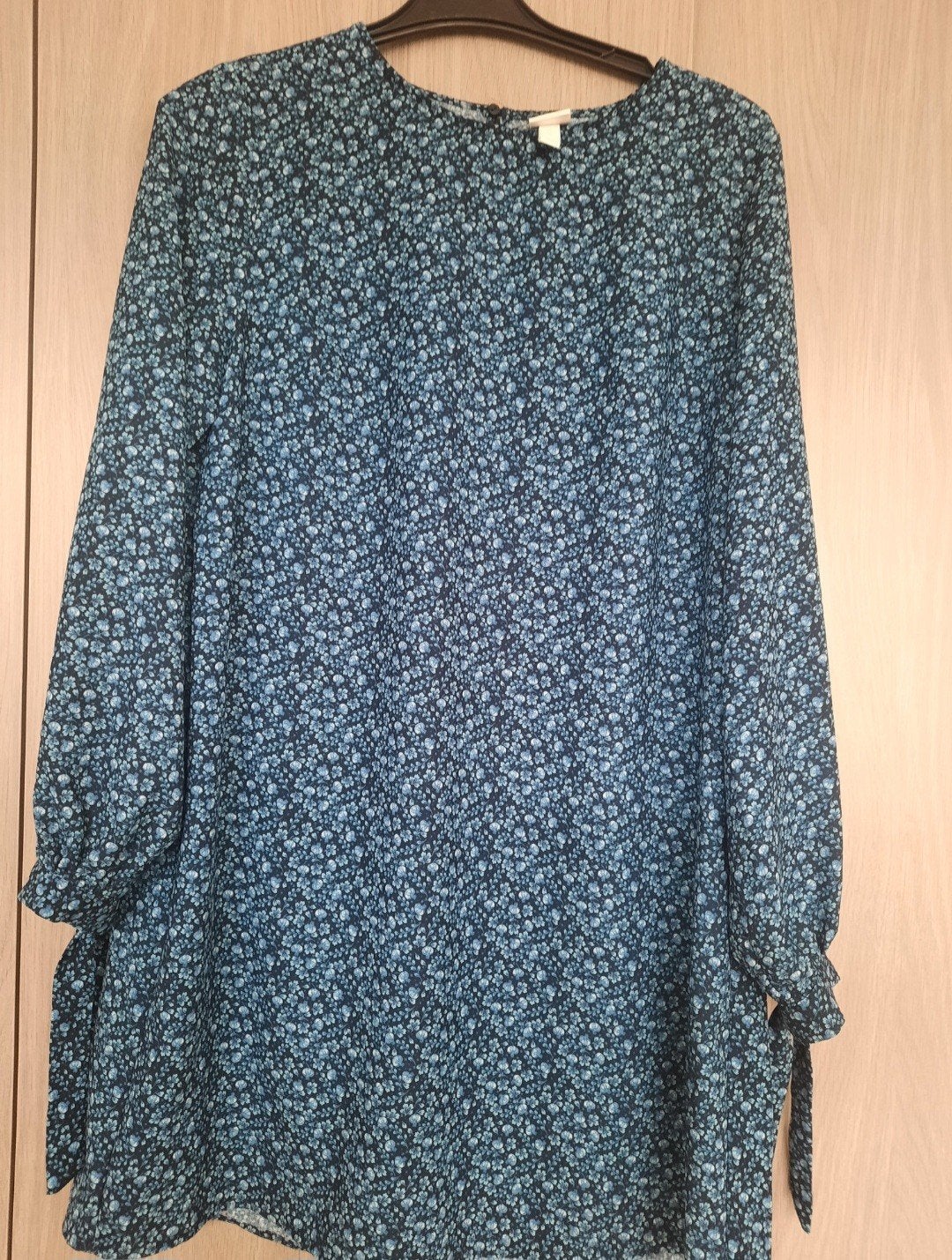 H&M Jurk met bloemenprint - Maat 44 (L), Kleding | Dames, Jurken, Ophalen of Verzenden