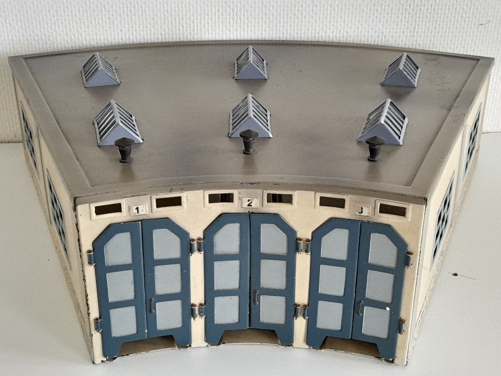 MARKLIN H0(7028) V 02 RONDE LOCLOODS VOOR DRIE SPOREN, Hobby en Vrije tijd, Modeltreinen | H0, Wisselstroom, Gebruikt, Brug, Tunnel of Gebouw