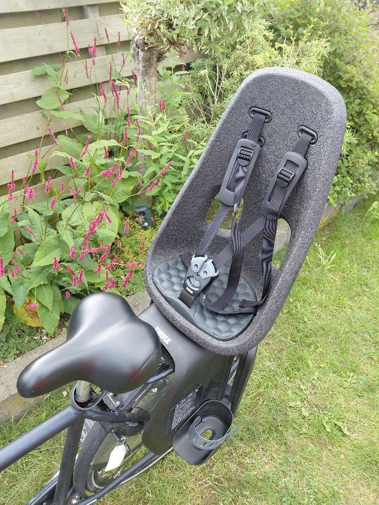 Thule Yepp Nexxt Maxi fietsstoeltje ZGAN, Achterzitje, Voetsteuntjes, Yepp, Zo goed als nieuw