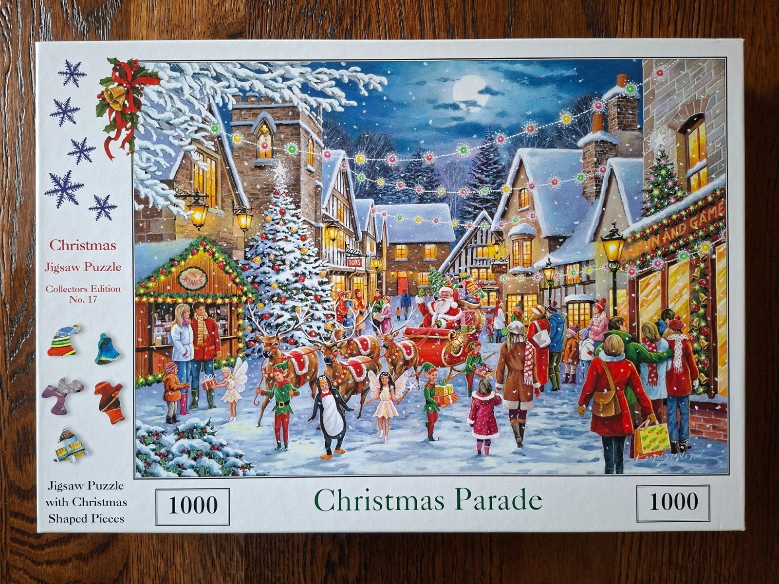 🎄HOP - Christmas Parade - 1000🧩🧩, Ophalen of Verzenden, 500 t/m 1500 stukjes, Zo goed als nieuw