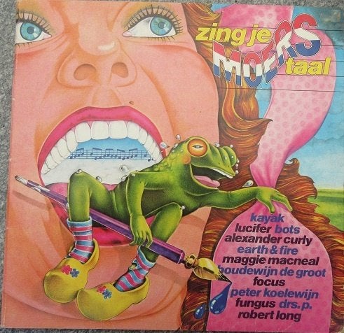 Zing je moers taal - Diverse artiesten, Gatefold hoes, Ophalen of Verzenden, Zo goed als nieuw, 12 inch