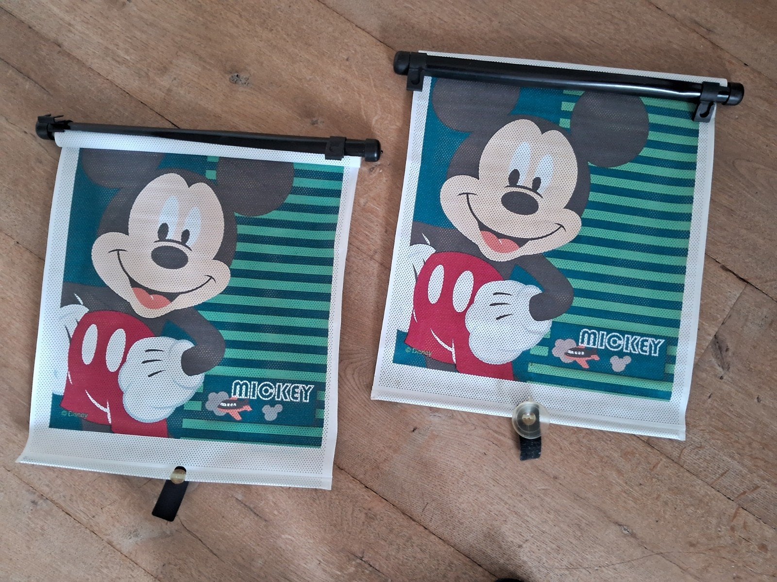 Mickey Mouse auto gordijntjes - set van 2, Ophalen of Verzenden, Zo goed als nieuw