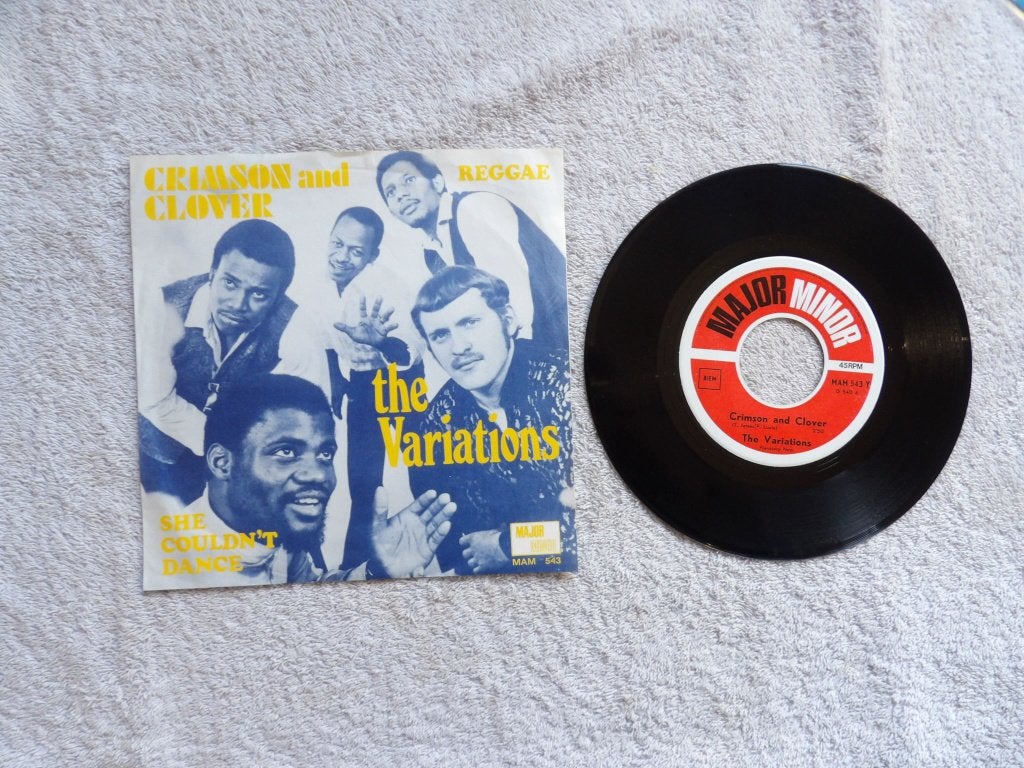 the VARIATIONS - crimson and clover ( sixties reggae ), Gebruikt, Overige genres, 7 inch, Ophalen of Verzenden