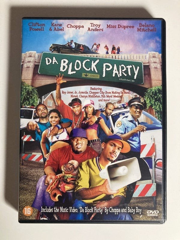 DA BLOCK PARTY (DVD), Alle leeftijden, Verzenden, Zo goed als nieuw