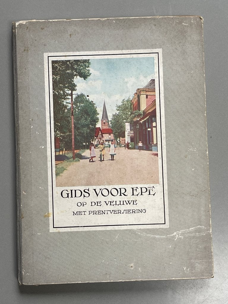 Gids voor Epe op de Veluwe met prentversiering 1932, Antiek en Kunst, Ophalen of Verzenden