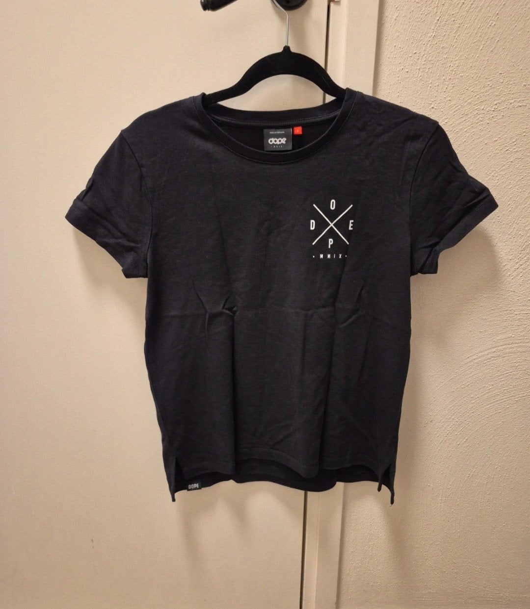 Dope t-shirt, Zwart, Ophalen of Verzenden, Zo goed als nieuw, Korte mouw