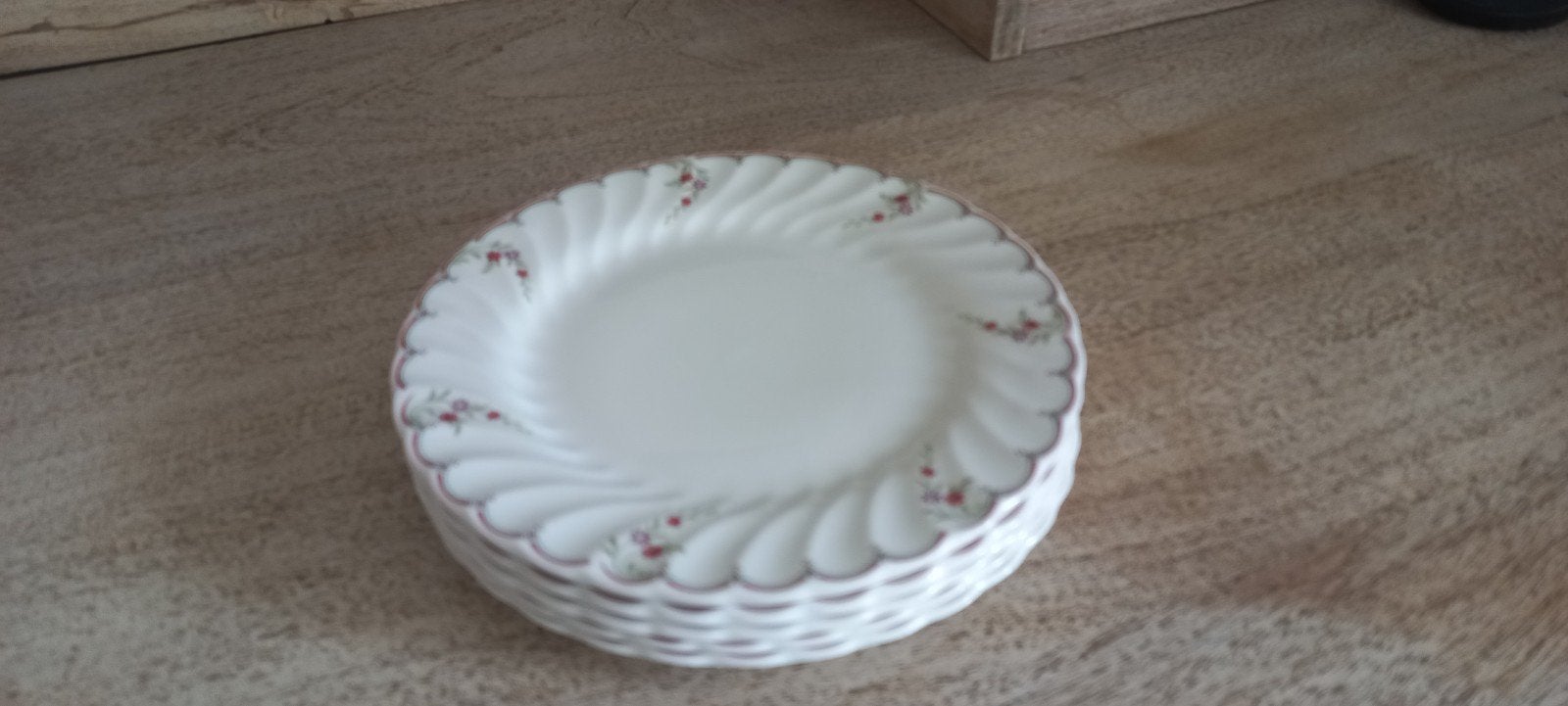 Wedgwood Garland Gebaksbordjes, Ophalen of Verzenden