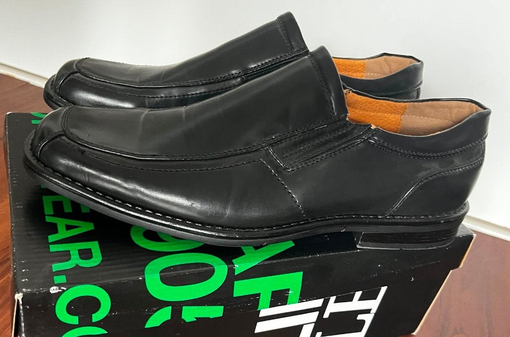 Manhattan nette schoenen - Maat 46 (€10,-), Ophalen, Zwart, Overige typen, Nieuw