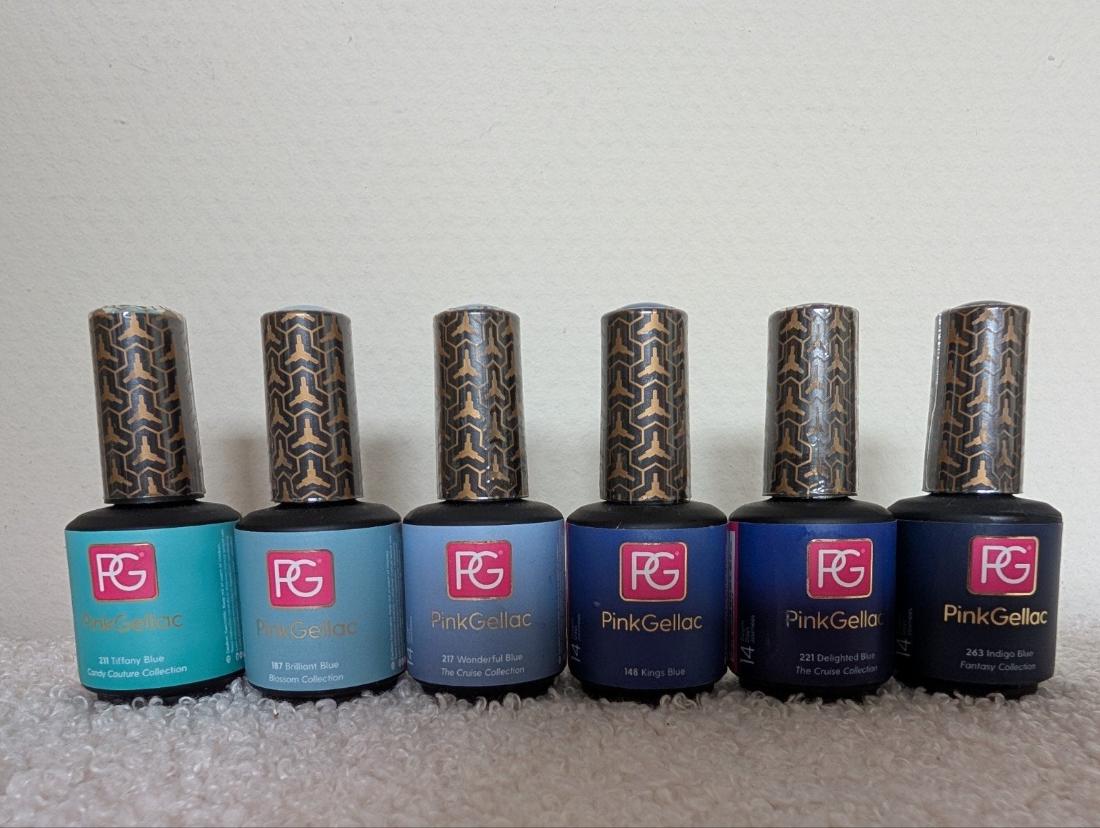 PinkGellac gellak blauw nieuw, Ophalen of Verzenden, Zo goed als nieuw, Overige typen