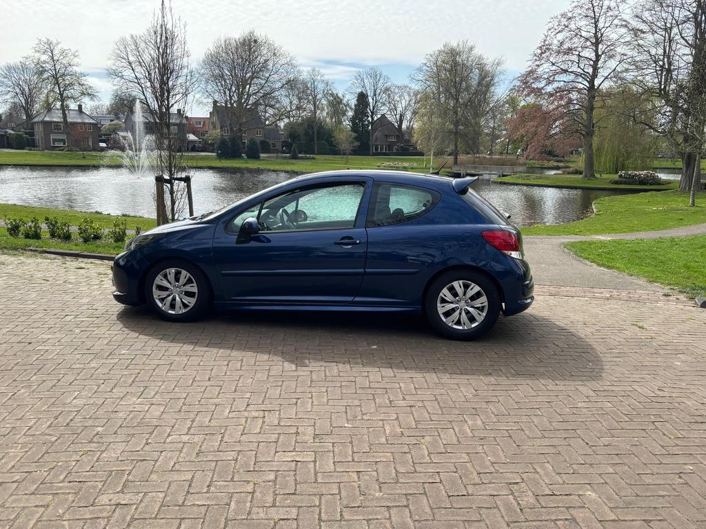 Peugeot 207 1.6 16V 3DRS 2006 Blauw, Voorwielaandrijving, Zwart, 4 cilinders, 1188 kg