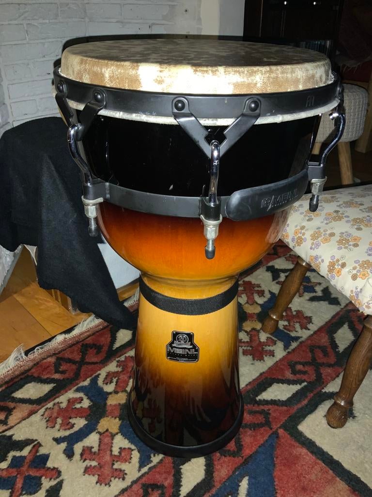 Djembee meinl, Muziek en Instrumenten, Percussie, Ophalen of Verzenden, Zo goed als nieuw, Overige soorten